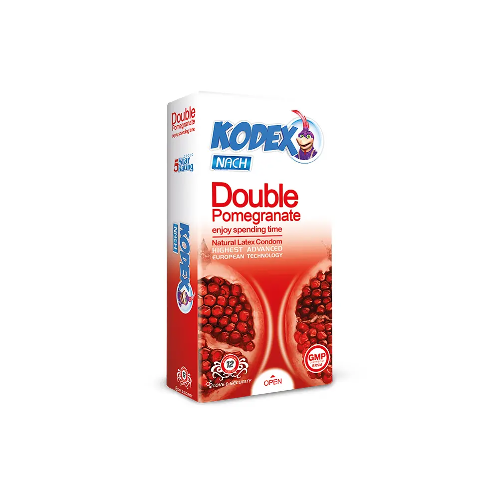 Double-pro10.webp کاندوم کدکس مدل Double Pomegranate بسته 12 عددی - Image 1