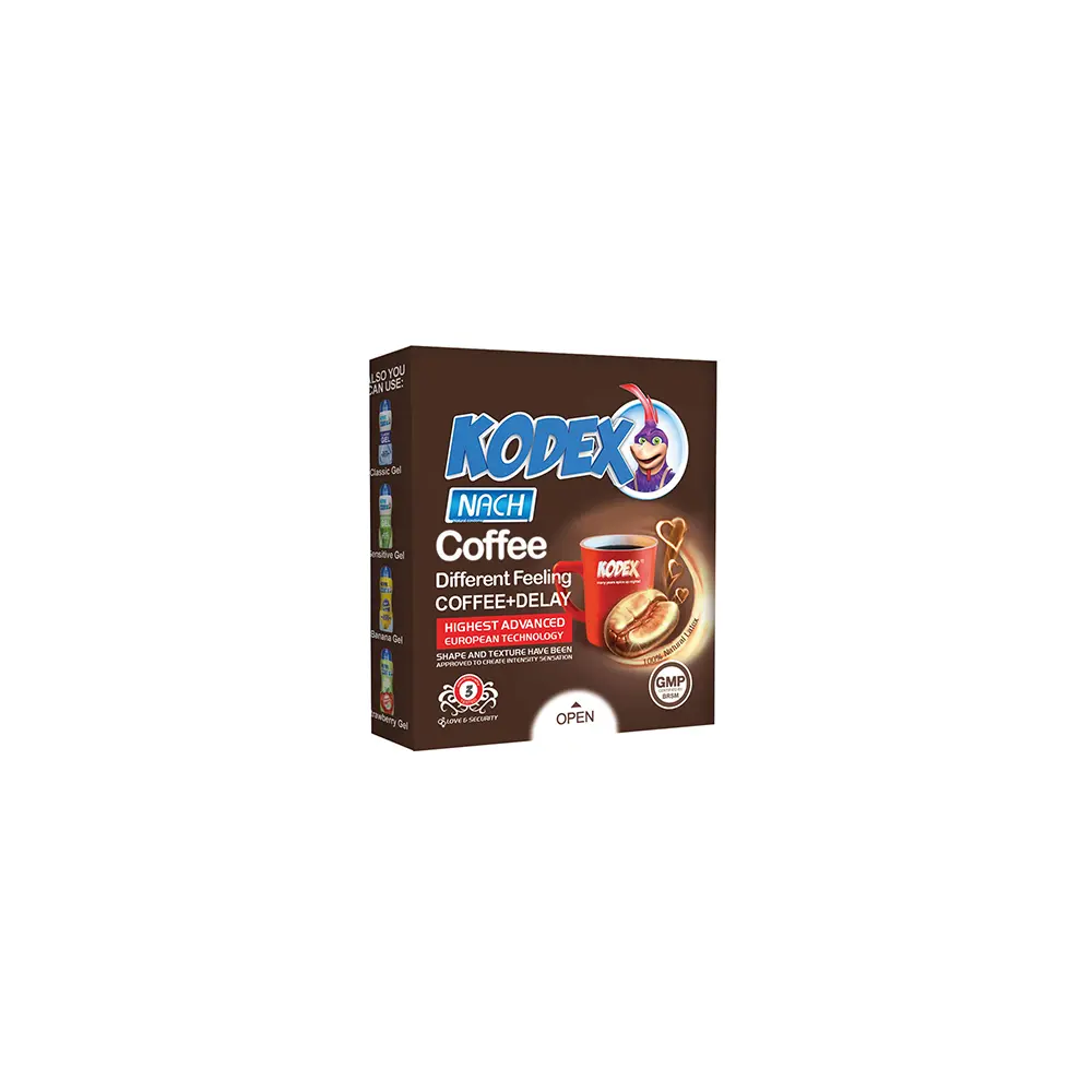 coffee-3.webp کاندوم کدکس مدل Coffee بسته 3 عددی - Image 1