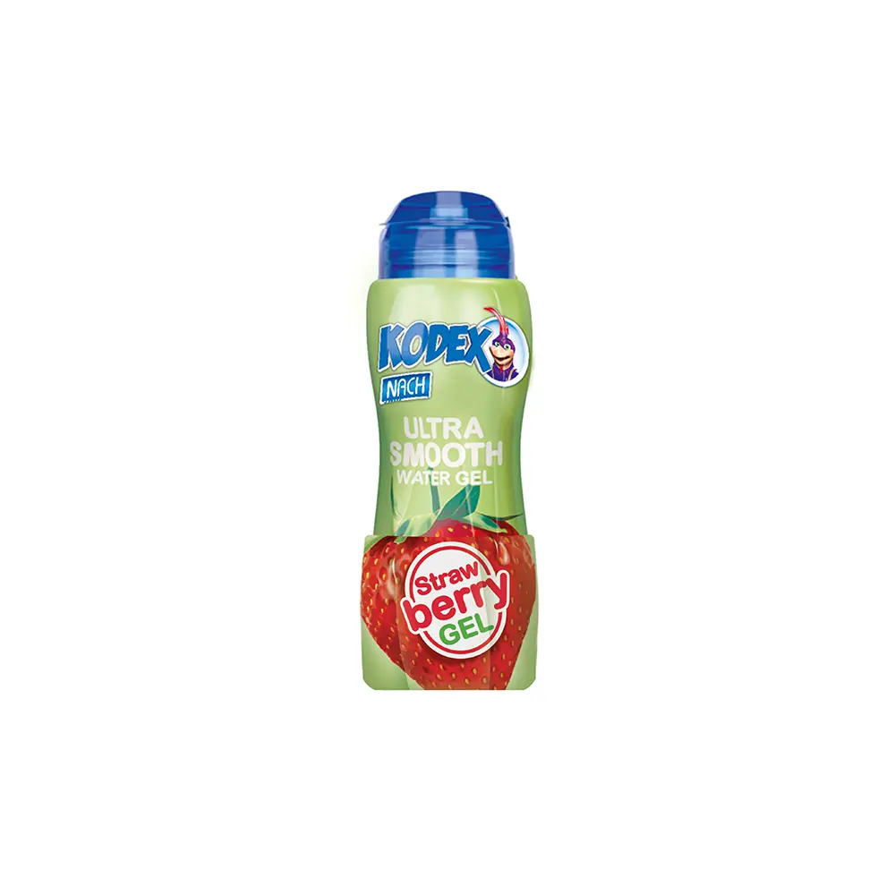 gel1.webp ژل آمیزشی روان کننده کدکس با طعم توت فرنگی (کاملا خوردنی) - Image 1