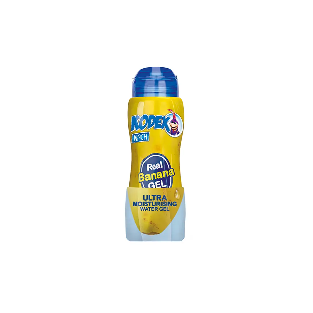 gel6.webp ژل آمیزشی روان کننده کدکس با طعم موز (کاملا خوردنی) - Image 1