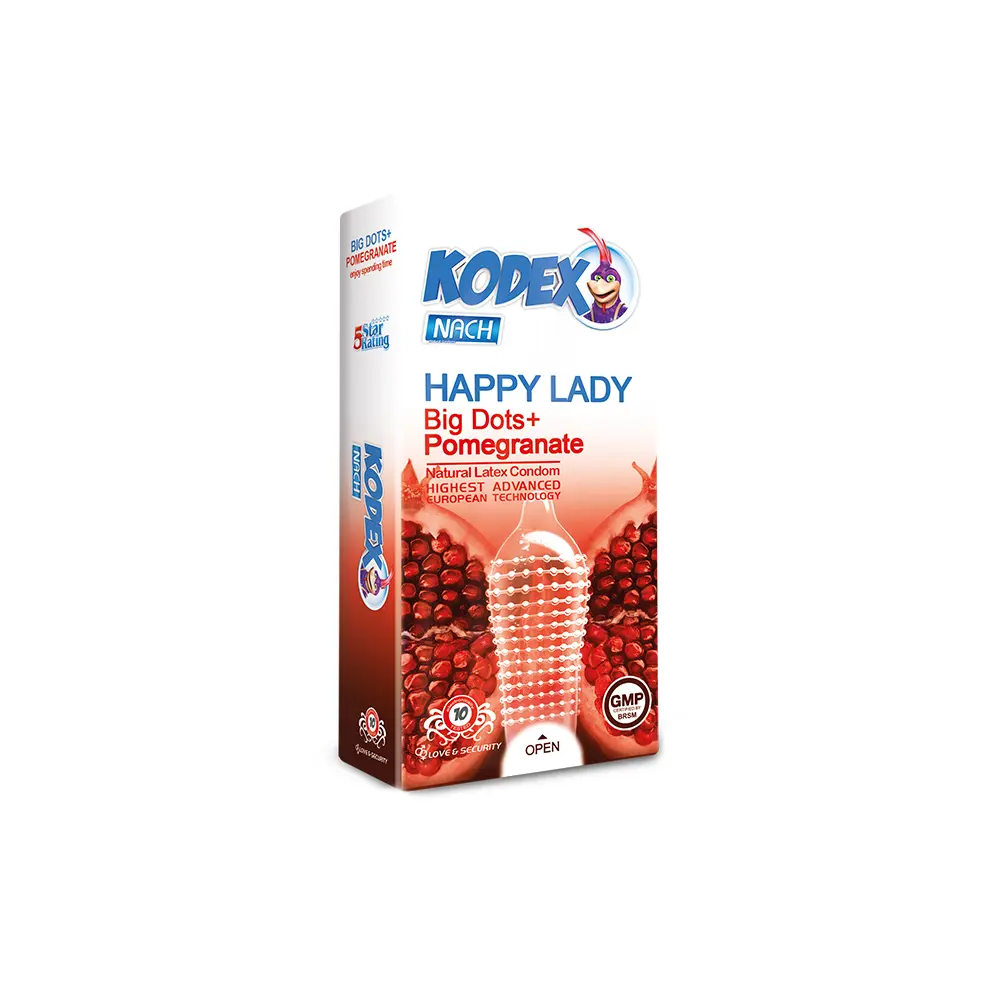 happy-lady.webp کاندوم کدکس ۱۰ عددی هپی لیدی - Image 1